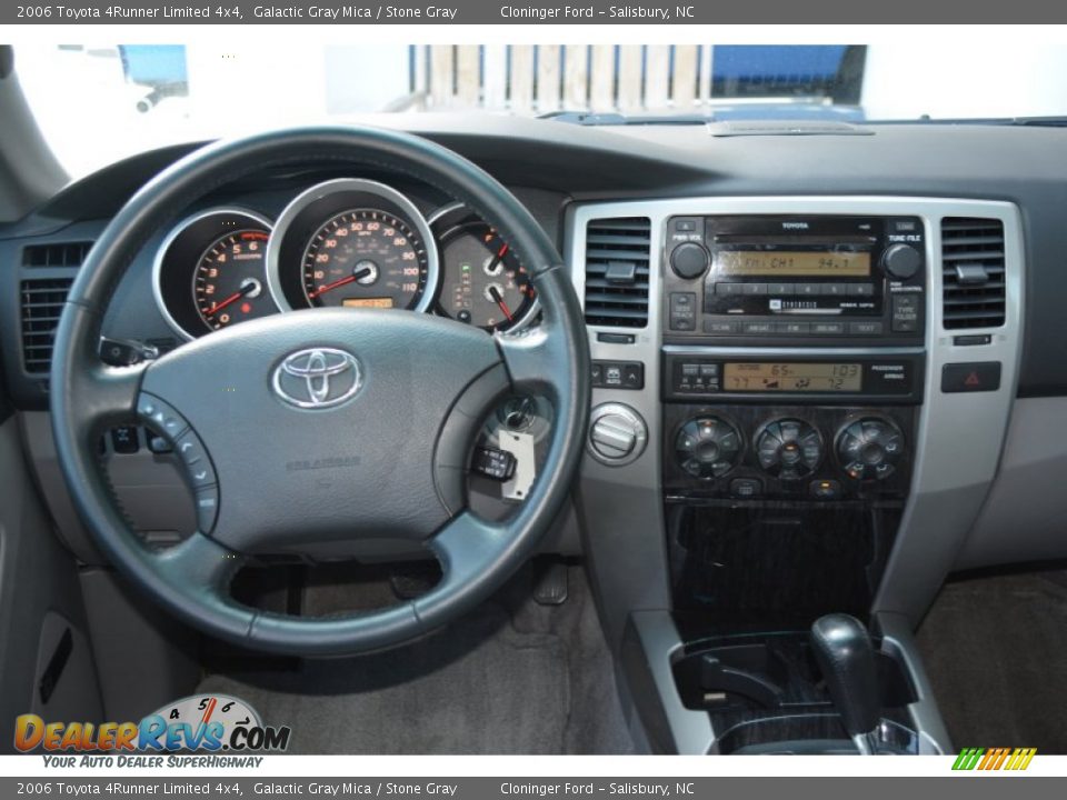 2006 Toyota 4Runner Limited 4x4 Galactic Gray Mica / Stone Gray Photo #19
