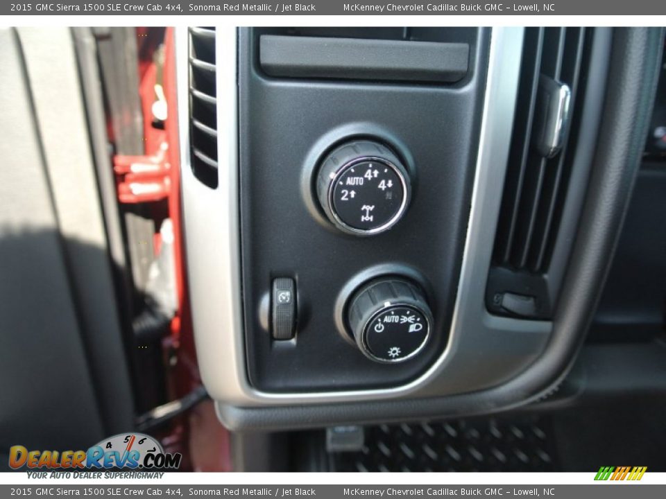 2015 GMC Sierra 1500 SLE Crew Cab 4x4 Sonoma Red Metallic / Jet Black Photo #10