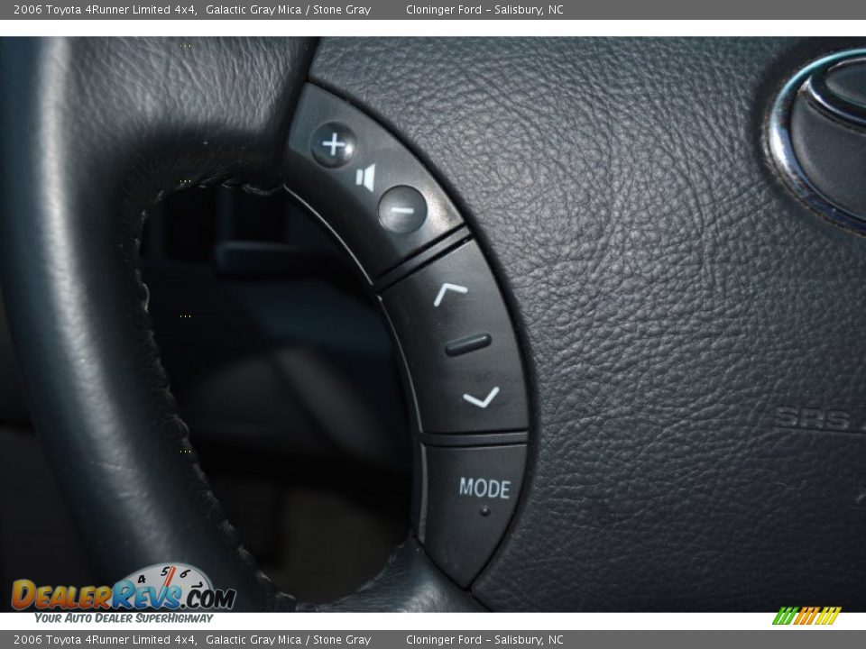 2006 Toyota 4Runner Limited 4x4 Galactic Gray Mica / Stone Gray Photo #26