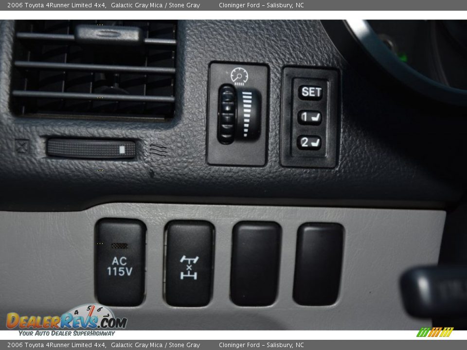 2006 Toyota 4Runner Limited 4x4 Galactic Gray Mica / Stone Gray Photo #29