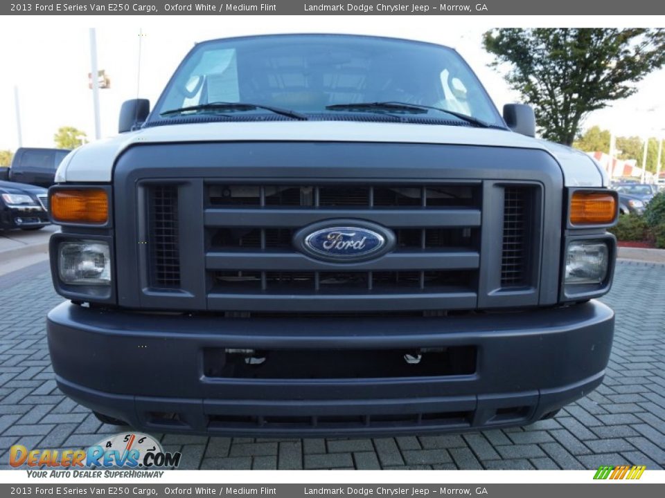 2013 Ford E Series Van E250 Cargo Oxford White / Medium Flint Photo #8