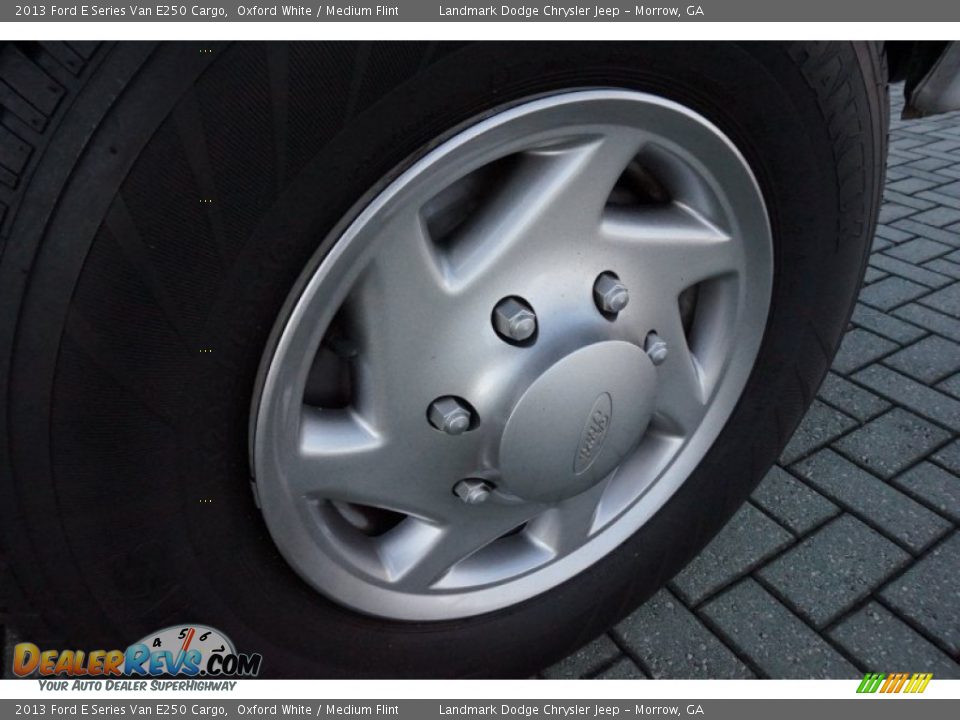 2013 Ford E Series Van E250 Cargo Oxford White / Medium Flint Photo #14