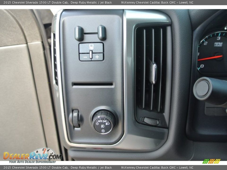 2015 Chevrolet Silverado 1500 LT Double Cab Deep Ruby Metallic / Jet Black Photo #10