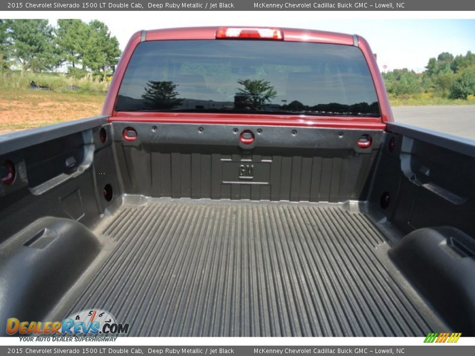 2015 Chevrolet Silverado 1500 LT Double Cab Deep Ruby Metallic / Jet Black Photo #16