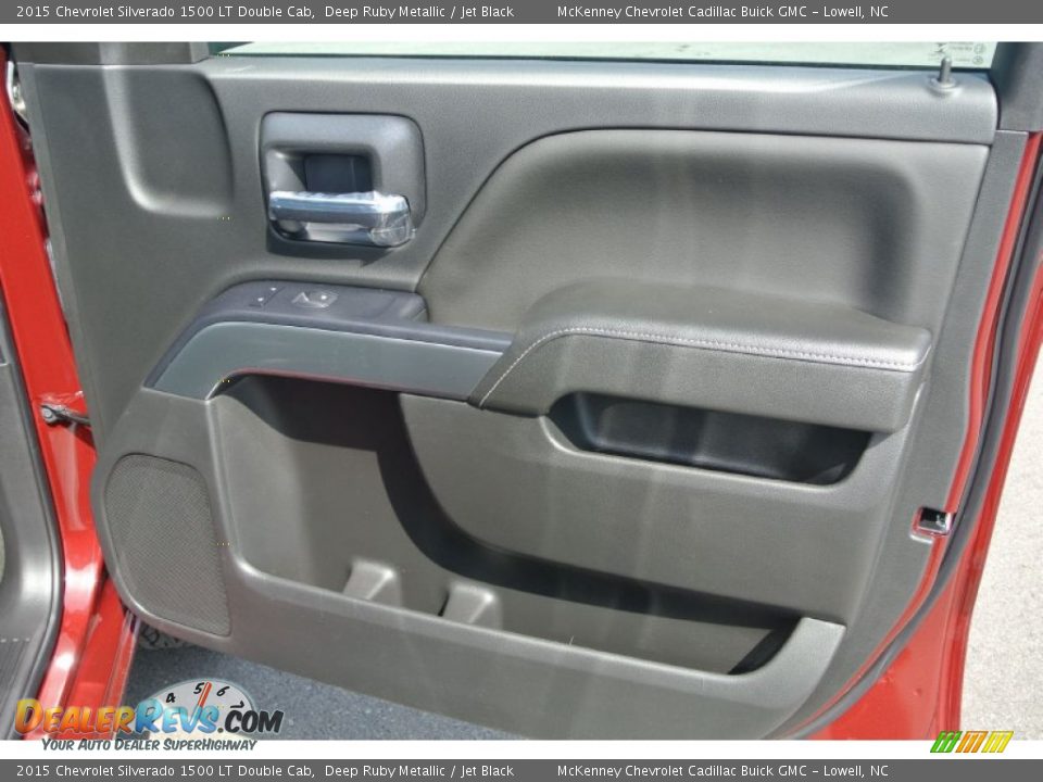 2015 Chevrolet Silverado 1500 LT Double Cab Deep Ruby Metallic / Jet Black Photo #18