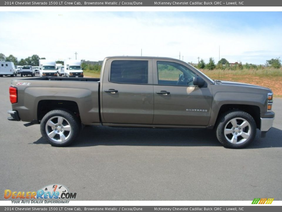 2014 Chevrolet Silverado 1500 LT Crew Cab Brownstone Metallic / Cocoa/Dune Photo #6