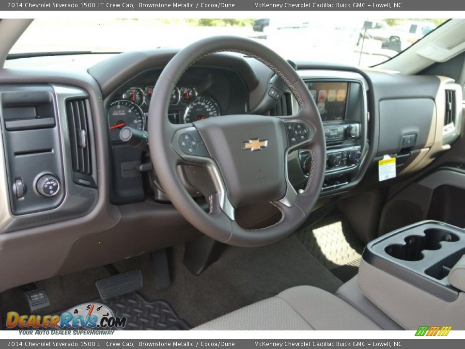 2014 Chevrolet Silverado 1500 LT Crew Cab Brownstone Metallic / Cocoa/Dune Photo #21