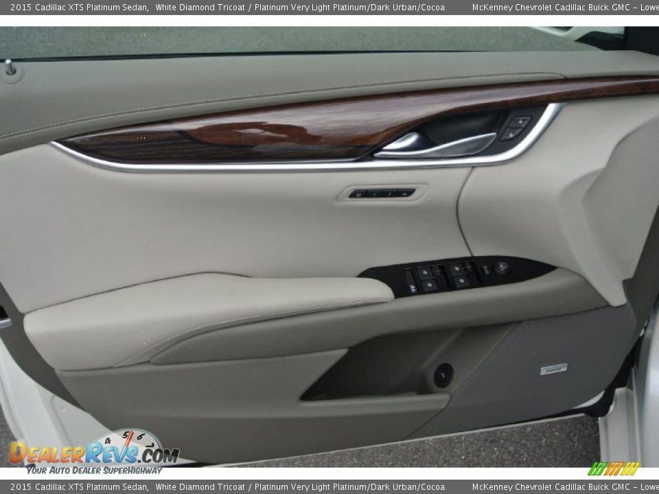 Door Panel of 2015 Cadillac XTS Platinum Sedan Photo #9