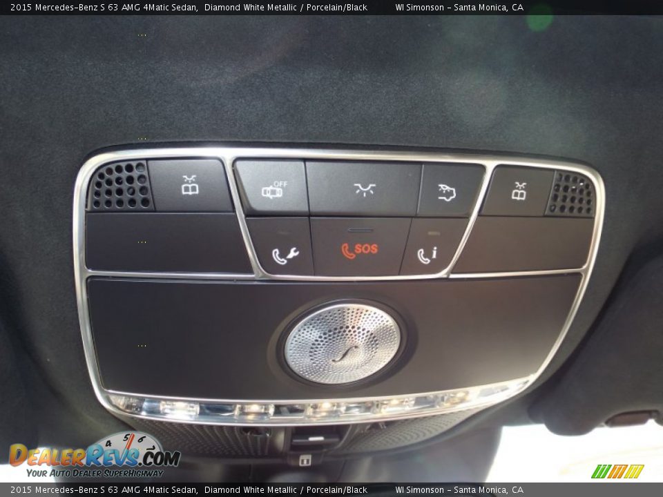 Controls of 2015 Mercedes-Benz S 63 AMG 4Matic Sedan Photo #16
