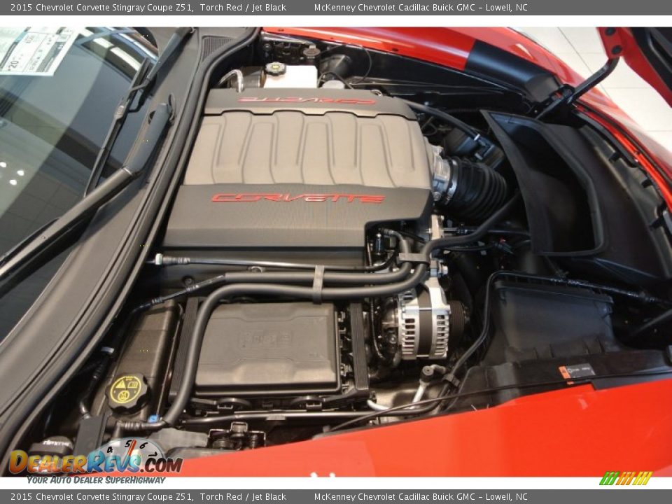 2015 Chevrolet Corvette Stingray Coupe Z51 Torch Red / Jet Black Photo #23