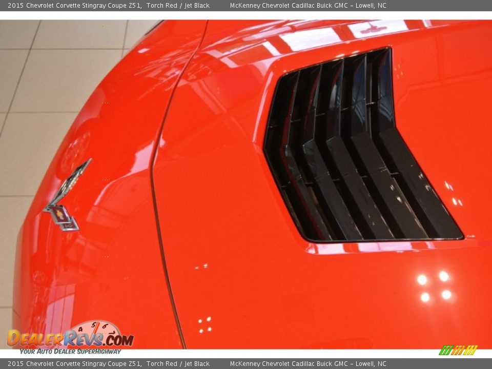2015 Chevrolet Corvette Stingray Coupe Z51 Torch Red / Jet Black Photo #26
