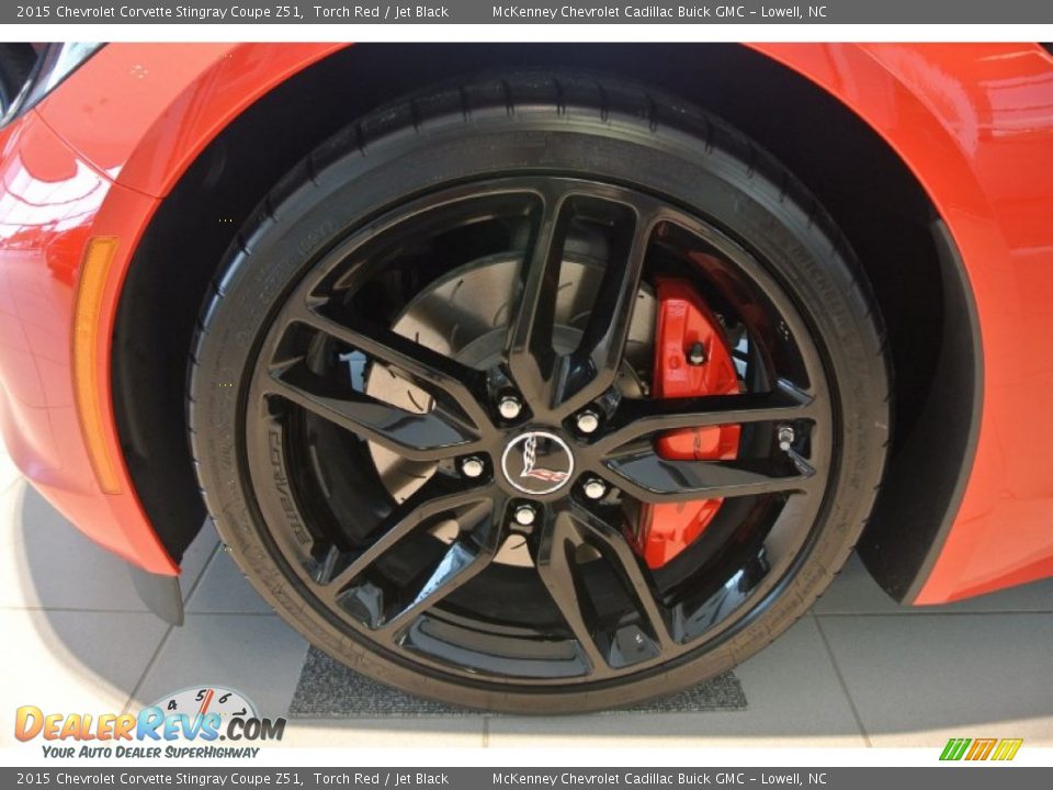 2015 Chevrolet Corvette Stingray Coupe Z51 Torch Red / Jet Black Photo #27