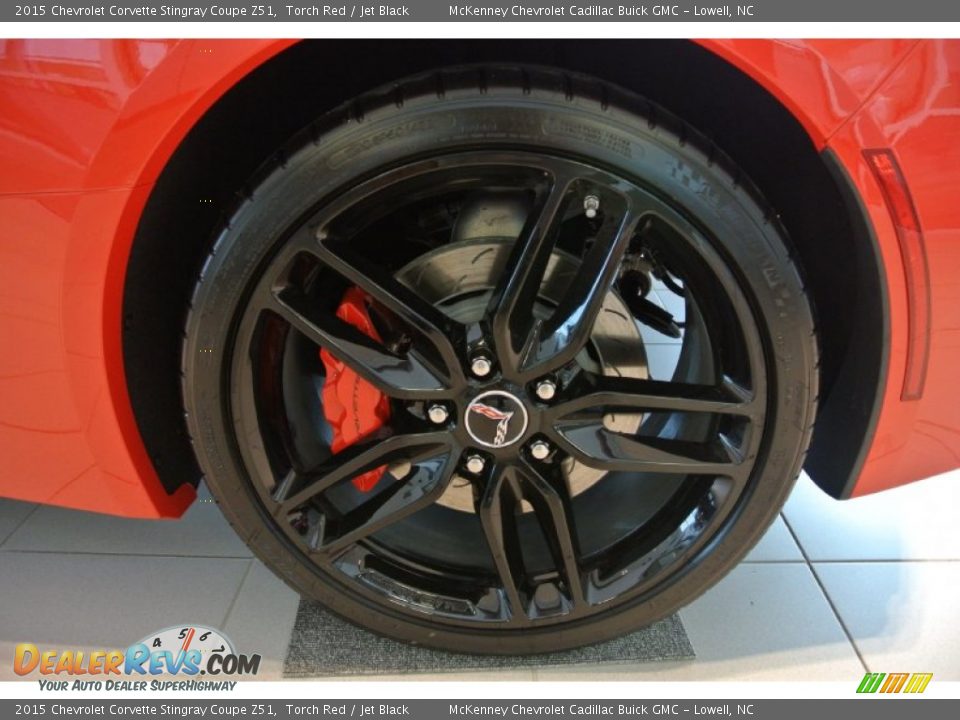 2015 Chevrolet Corvette Stingray Coupe Z51 Torch Red / Jet Black Photo #28