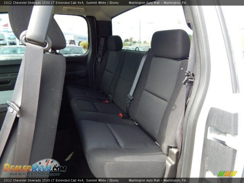 2012 Chevrolet Silverado 1500 LT Extended Cab 4x4 Summit White / Ebony Photo #13