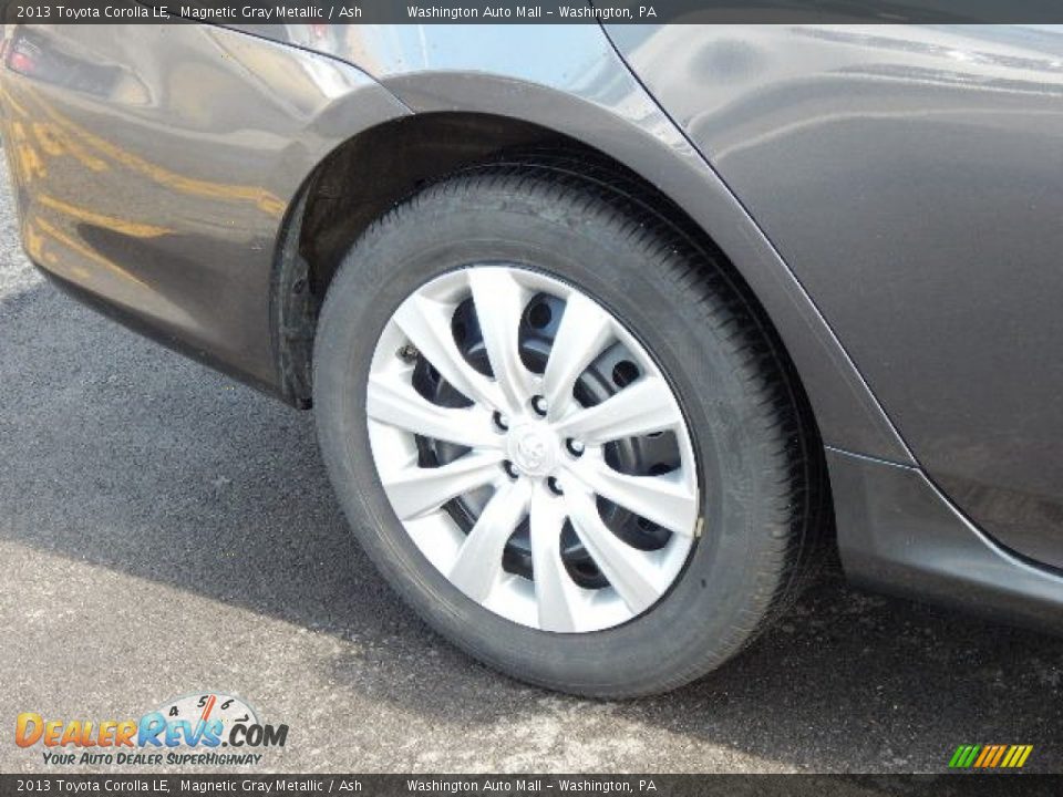 2013 Toyota Corolla LE Magnetic Gray Metallic / Ash Photo #3
