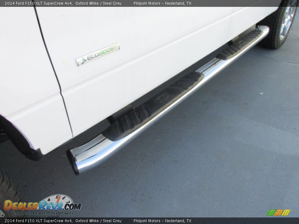 2014 Ford F150 XLT SuperCrew 4x4 Oxford White / Steel Grey Photo #12