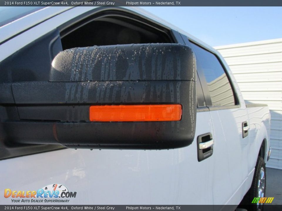 2014 Ford F150 XLT SuperCrew 4x4 Oxford White / Steel Grey Photo #13