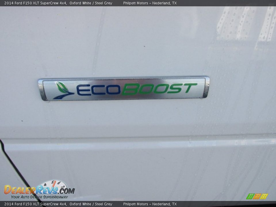 2014 Ford F150 XLT SuperCrew 4x4 Oxford White / Steel Grey Photo #15