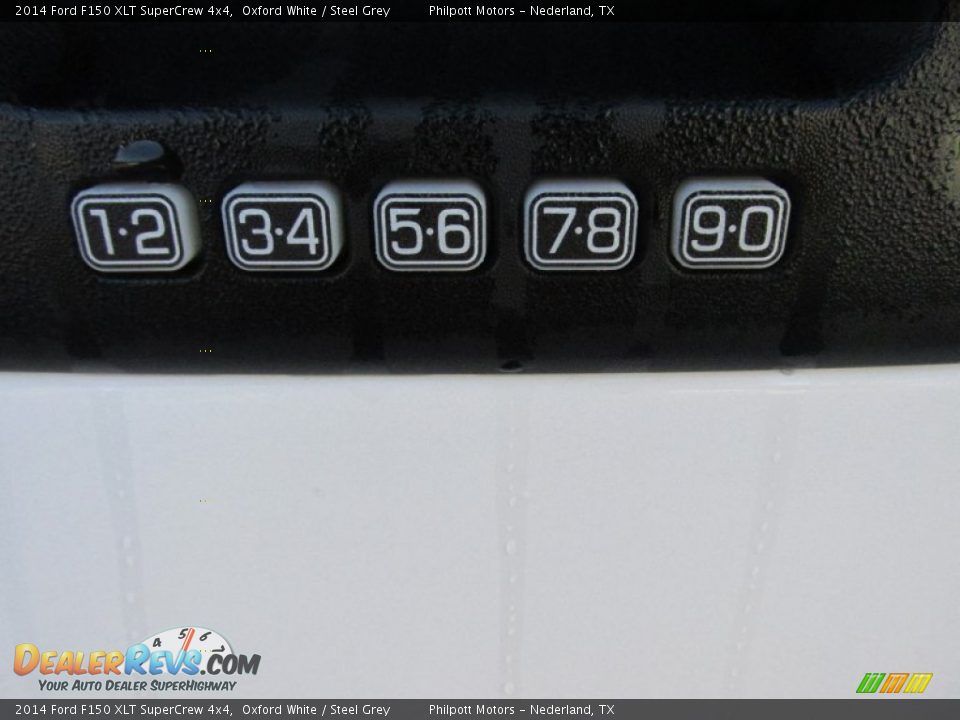 2014 Ford F150 XLT SuperCrew 4x4 Oxford White / Steel Grey Photo #16