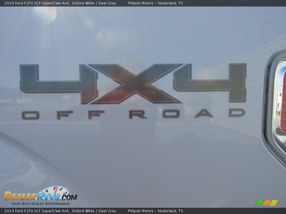 2014 Ford F150 XLT SuperCrew 4x4 Oxford White / Steel Grey Photo #18