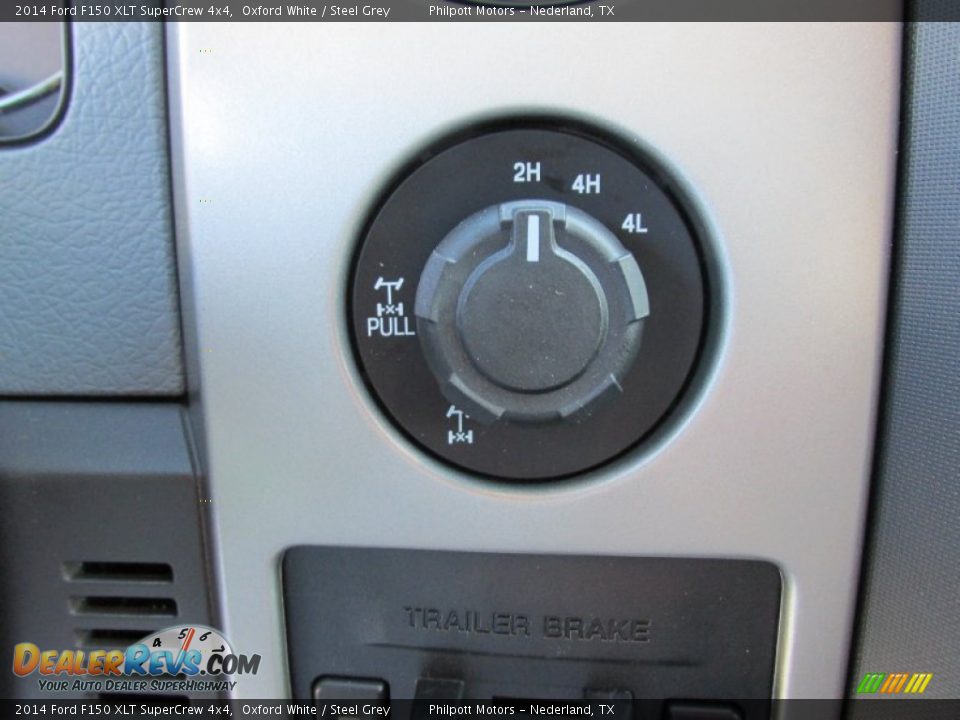 2014 Ford F150 XLT SuperCrew 4x4 Oxford White / Steel Grey Photo #32