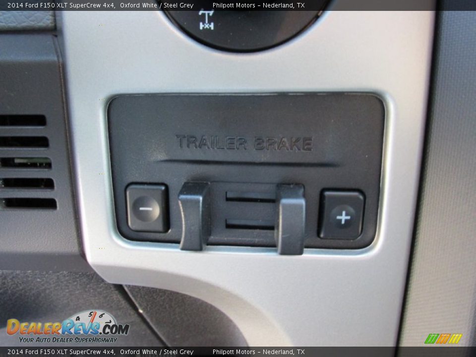 2014 Ford F150 XLT SuperCrew 4x4 Oxford White / Steel Grey Photo #33