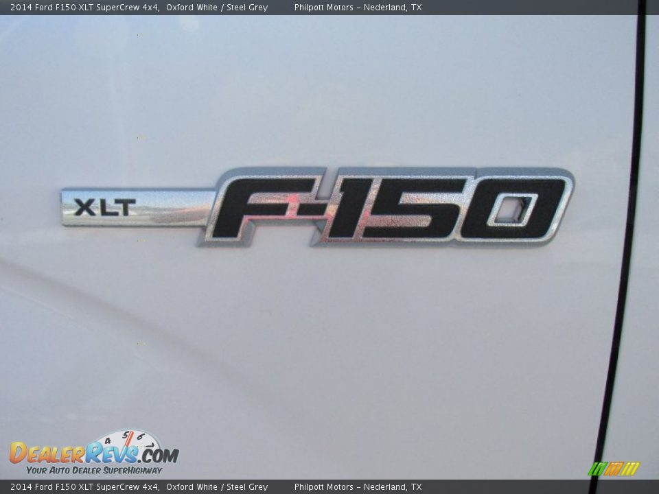 2014 Ford F150 XLT SuperCrew 4x4 Oxford White / Steel Grey Photo #14