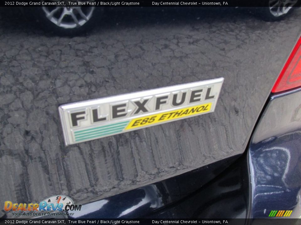 2012 Dodge Grand Caravan SXT True Blue Pearl / Black/Light Graystone Photo #6