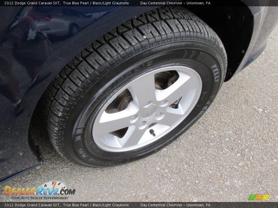 2012 Dodge Grand Caravan SXT True Blue Pearl / Black/Light Graystone Photo #11
