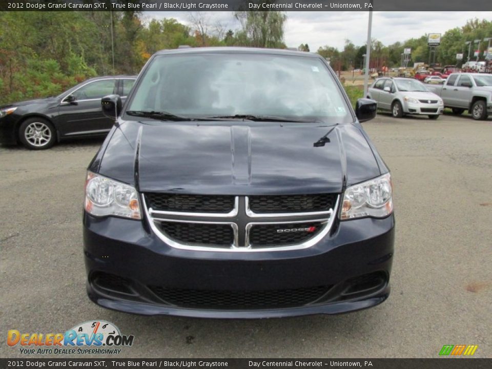 2012 Dodge Grand Caravan SXT True Blue Pearl / Black/Light Graystone Photo #13