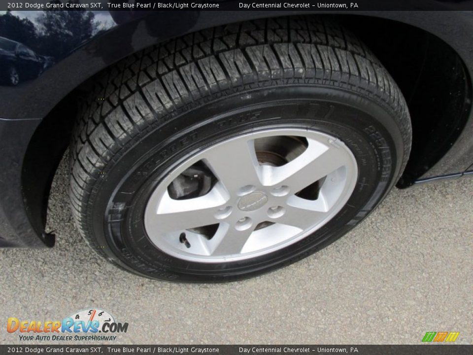 2012 Dodge Grand Caravan SXT True Blue Pearl / Black/Light Graystone Photo #15