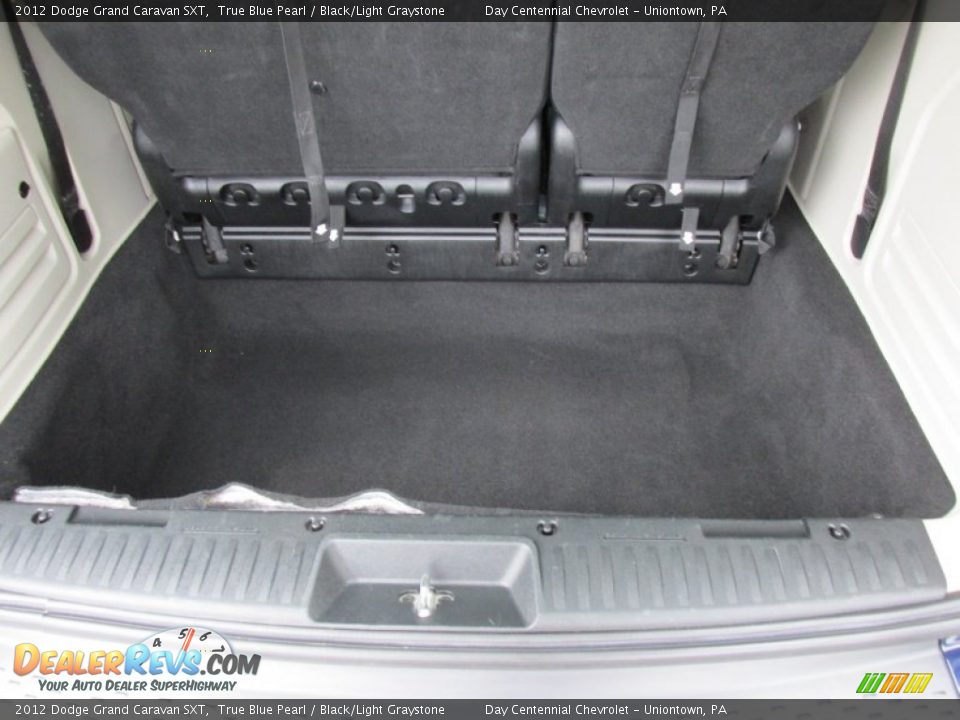 2012 Dodge Grand Caravan SXT True Blue Pearl / Black/Light Graystone Photo #18