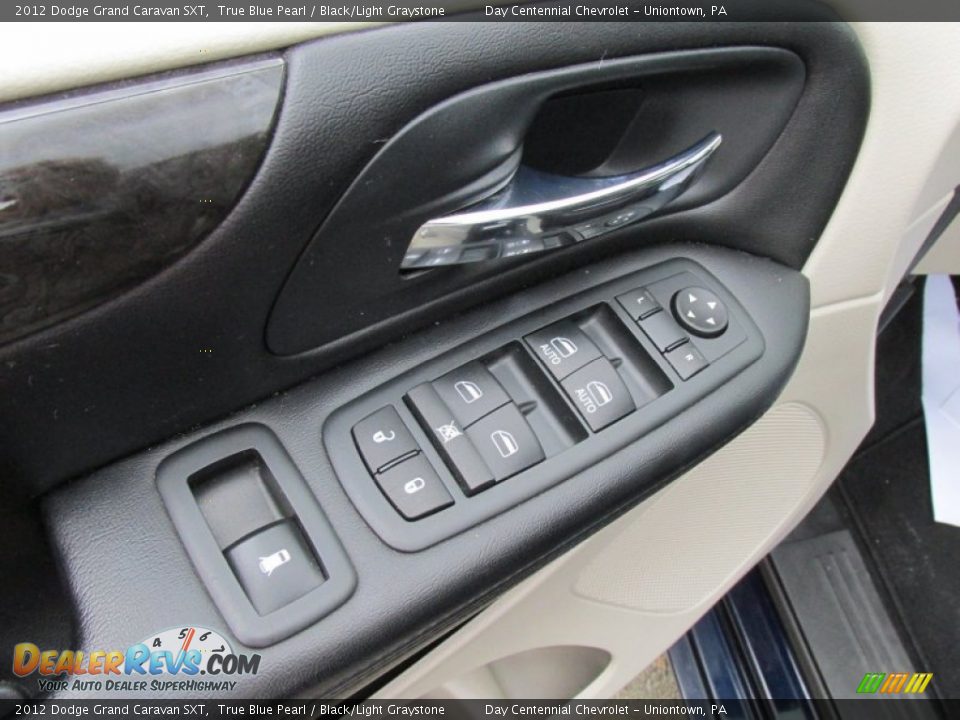 2012 Dodge Grand Caravan SXT True Blue Pearl / Black/Light Graystone Photo #20