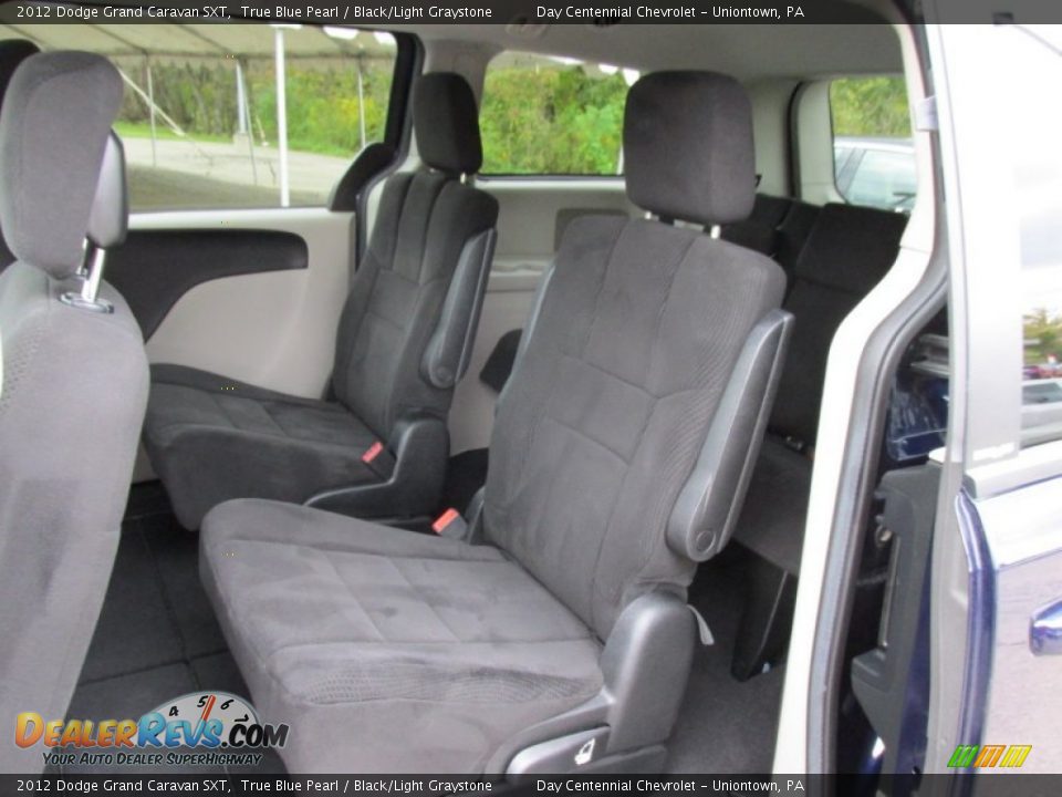 2012 Dodge Grand Caravan SXT True Blue Pearl / Black/Light Graystone Photo #22