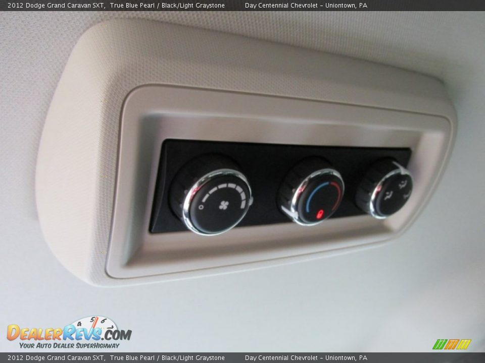 2012 Dodge Grand Caravan SXT True Blue Pearl / Black/Light Graystone Photo #24