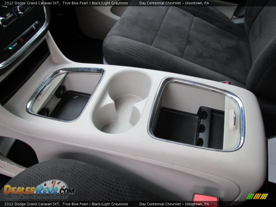 2012 Dodge Grand Caravan SXT True Blue Pearl / Black/Light Graystone Photo #26
