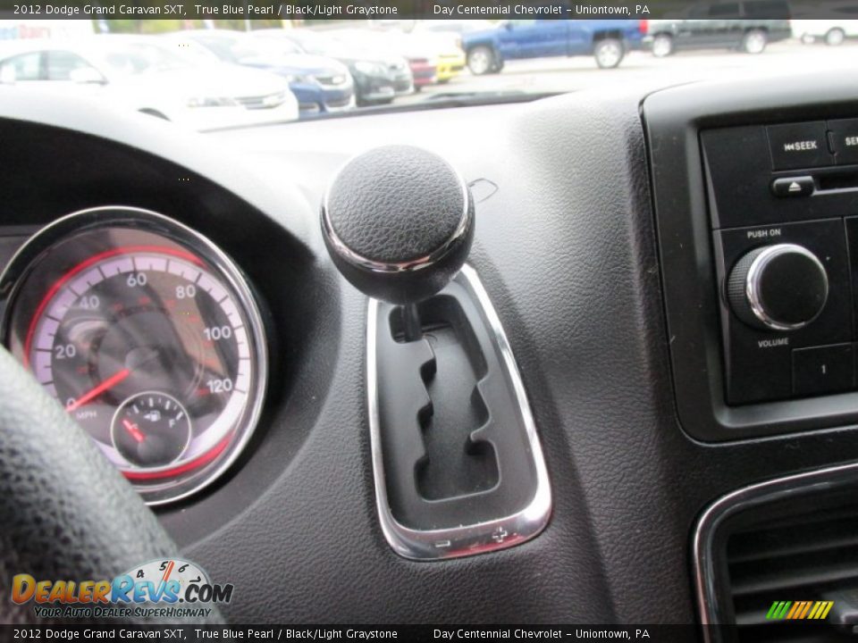 2012 Dodge Grand Caravan SXT True Blue Pearl / Black/Light Graystone Photo #28