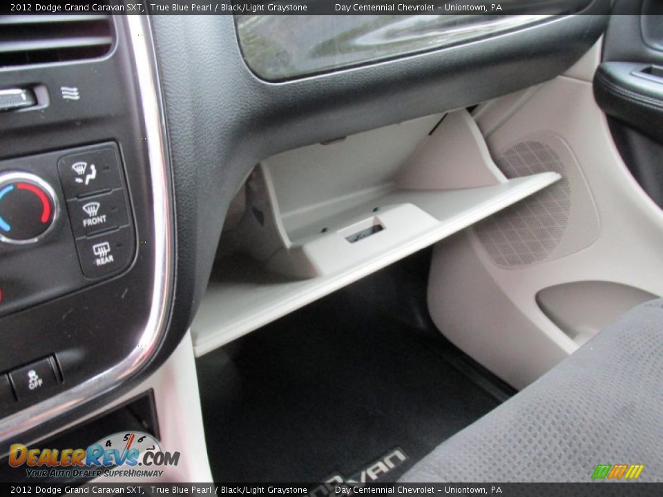 2012 Dodge Grand Caravan SXT True Blue Pearl / Black/Light Graystone Photo #30
