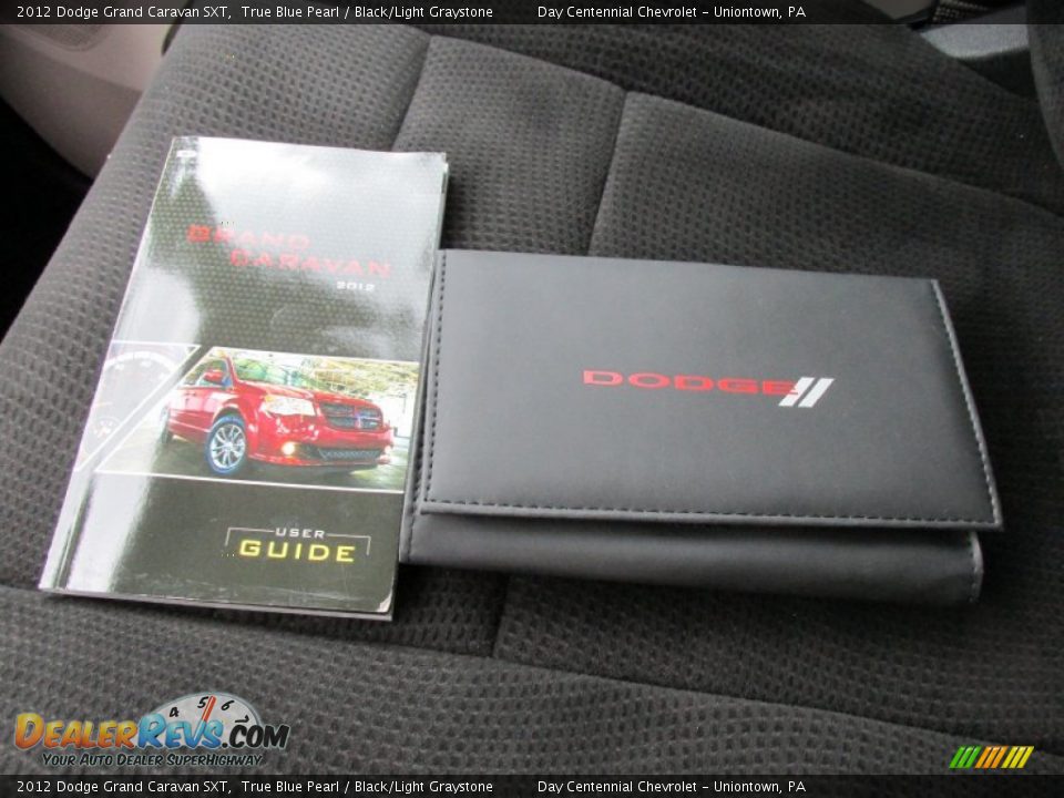 2012 Dodge Grand Caravan SXT True Blue Pearl / Black/Light Graystone Photo #31