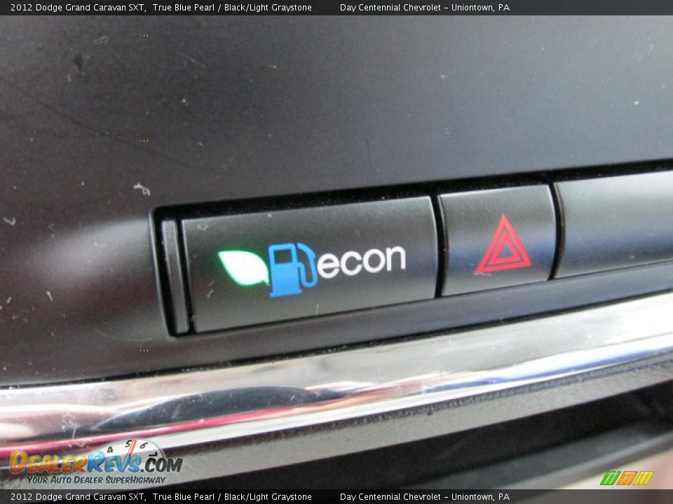 2012 Dodge Grand Caravan SXT True Blue Pearl / Black/Light Graystone Photo #32