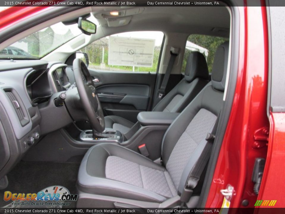 Front Seat of 2015 Chevrolet Colorado Z71 Crew Cab 4WD Photo #12