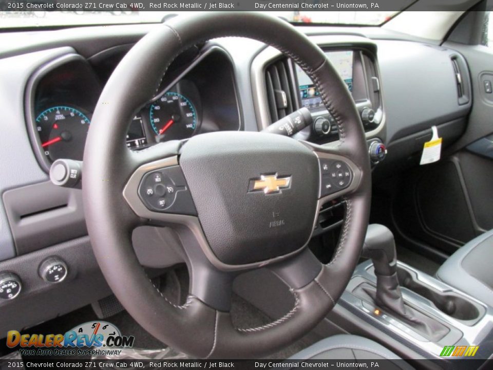 2015 Chevrolet Colorado Z71 Crew Cab 4WD Steering Wheel Photo #14