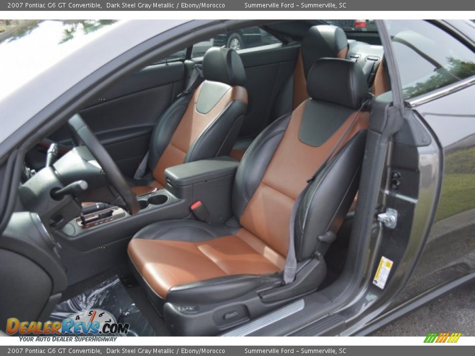 Front Seat of 2007 Pontiac G6 GT Convertible Photo #13