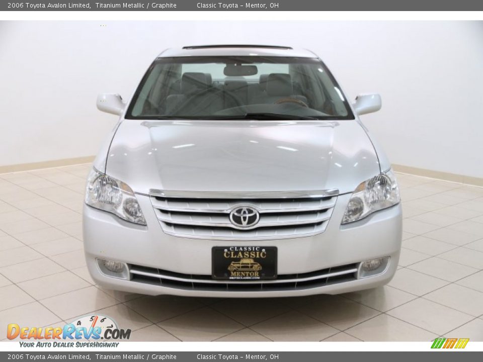 2006 Toyota Avalon Limited Titanium Metallic / Graphite Photo #2