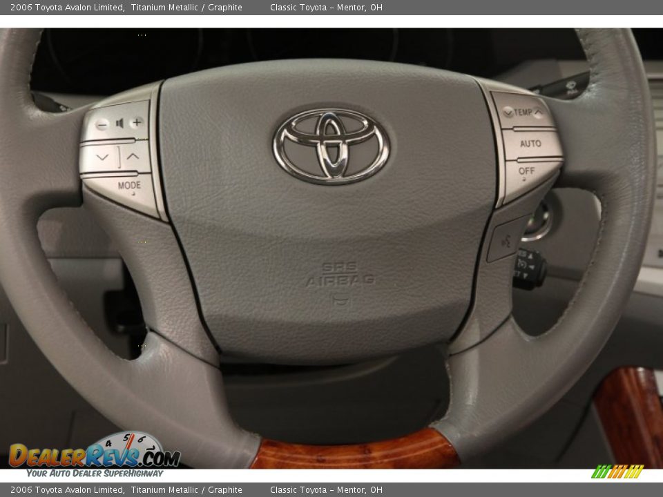 2006 Toyota Avalon Limited Titanium Metallic / Graphite Photo #6