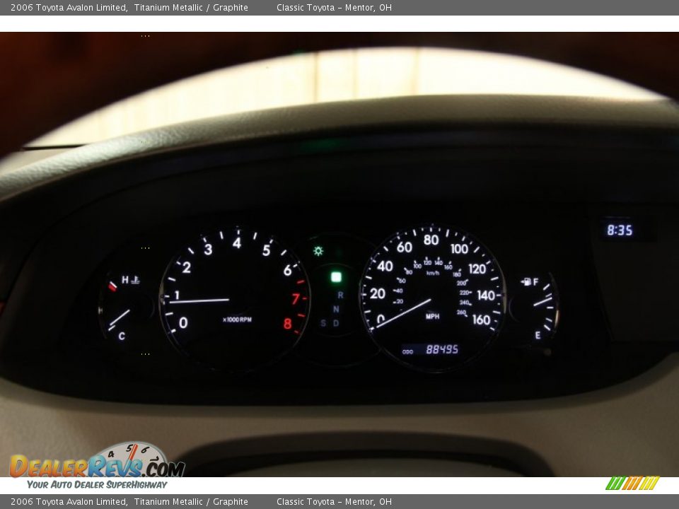 2006 Toyota Avalon Limited Titanium Metallic / Graphite Photo #7