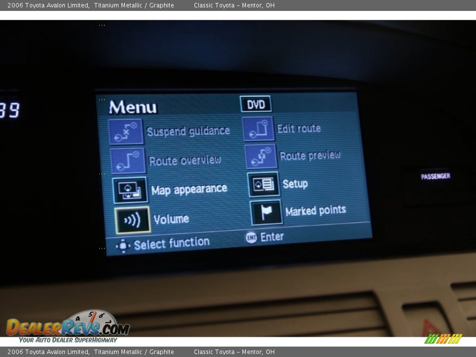 2006 Toyota Avalon Limited Titanium Metallic / Graphite Photo #14