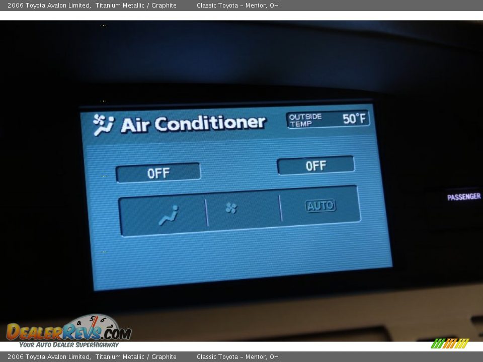 2006 Toyota Avalon Limited Titanium Metallic / Graphite Photo #18