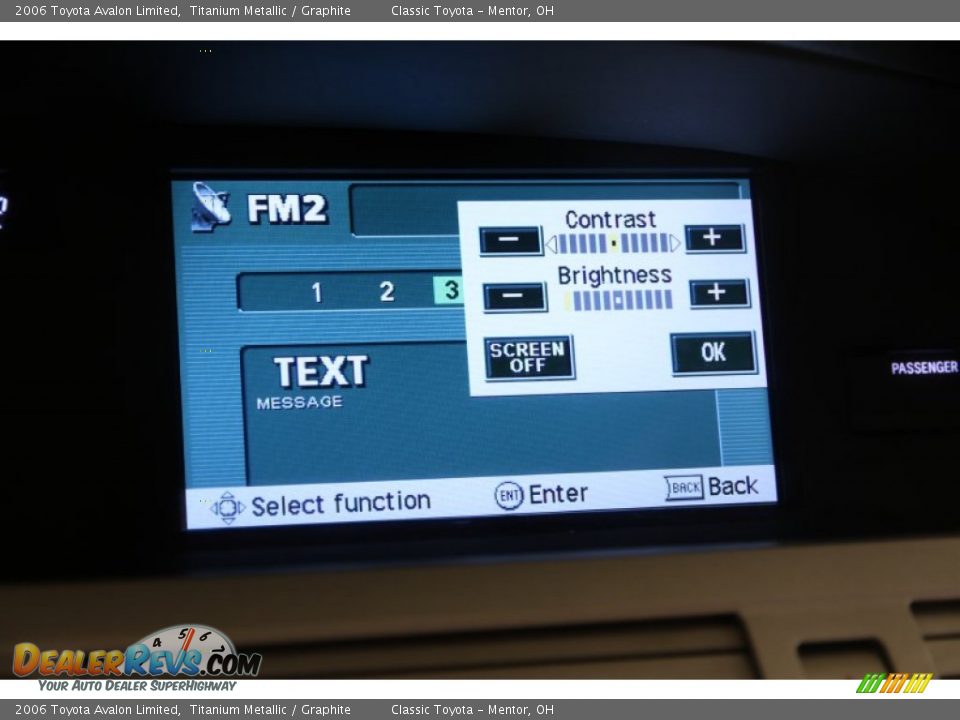 2006 Toyota Avalon Limited Titanium Metallic / Graphite Photo #20
