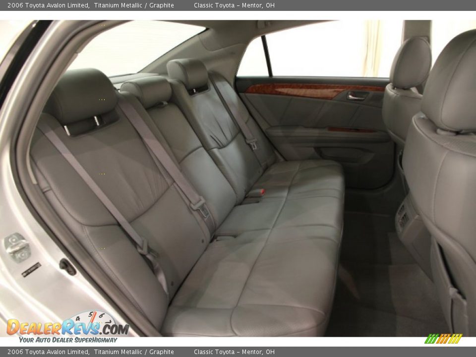 2006 Toyota Avalon Limited Titanium Metallic / Graphite Photo #26